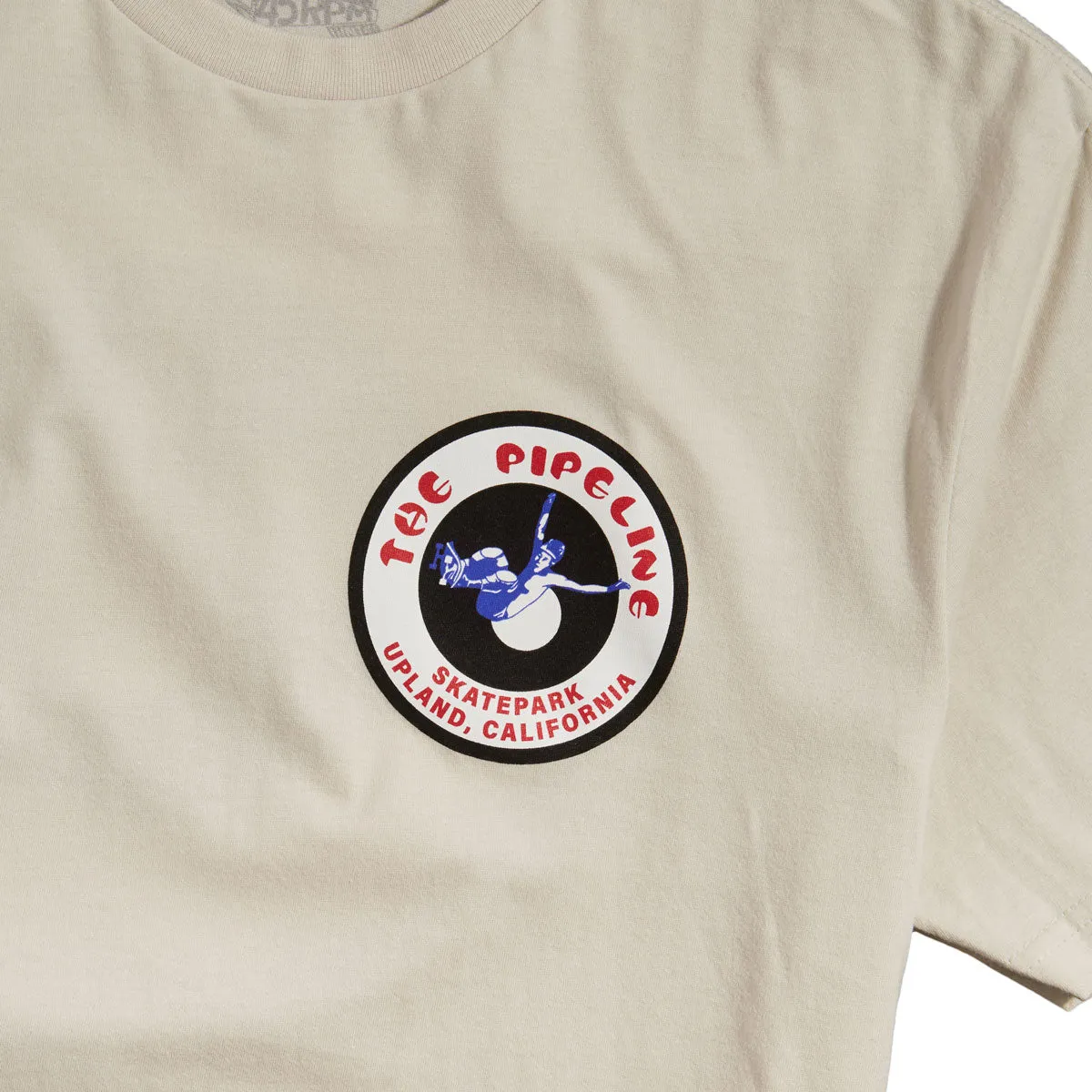 45RPM Vintage Pipeline Skatepark T-Shirt - Tan