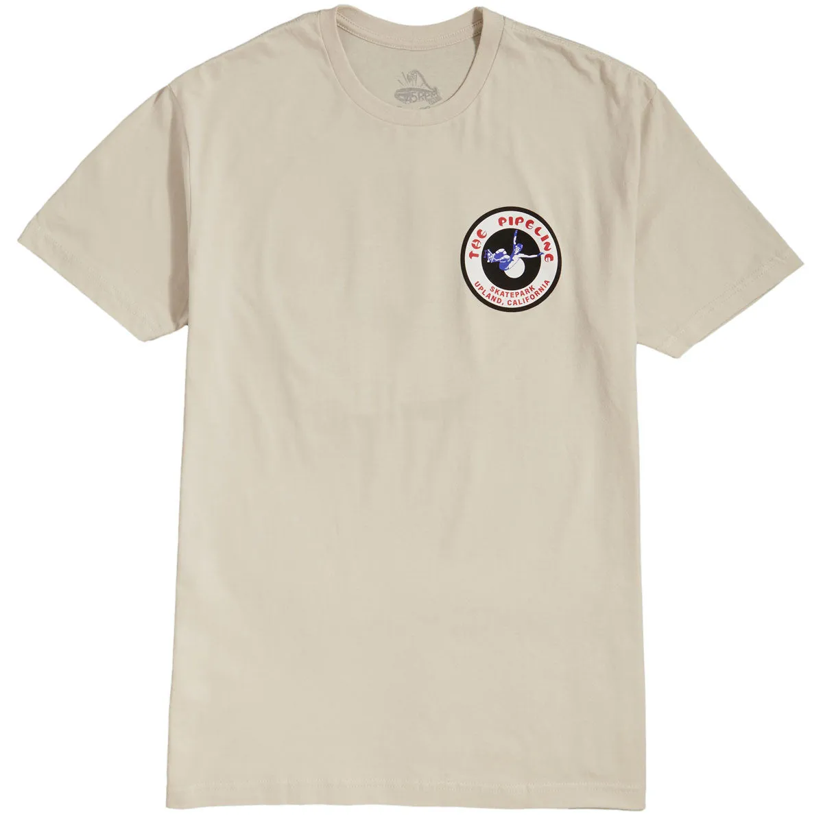 45RPM Vintage Pipeline Skatepark T-Shirt - Tan