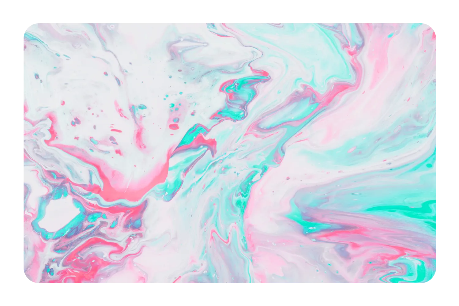 Abstract Paint Pink and Blue