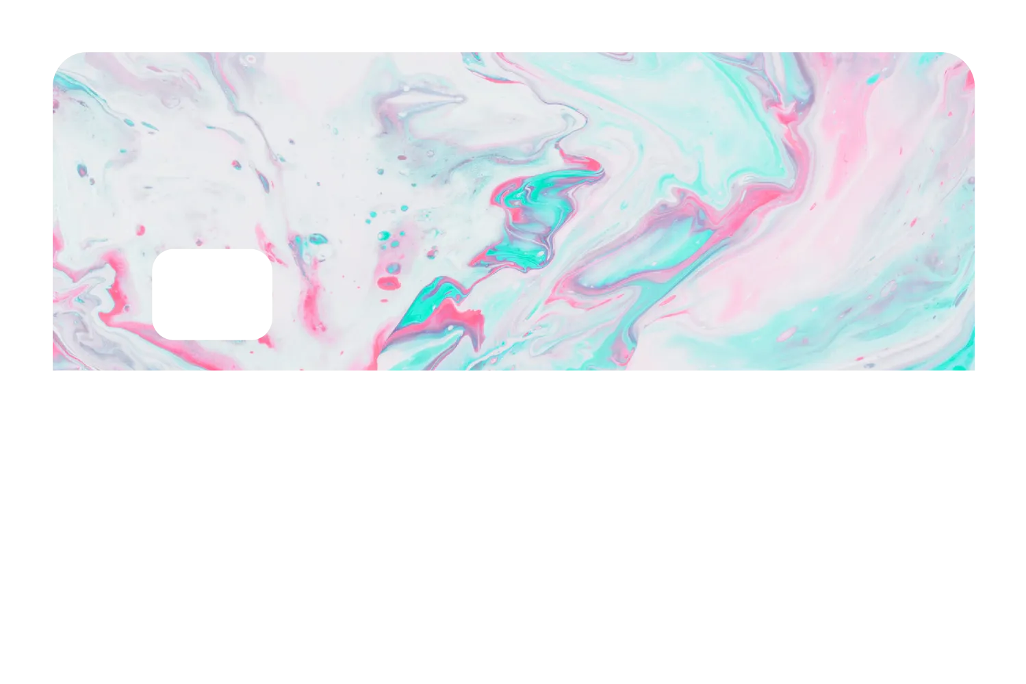 Abstract Paint Pink and Blue