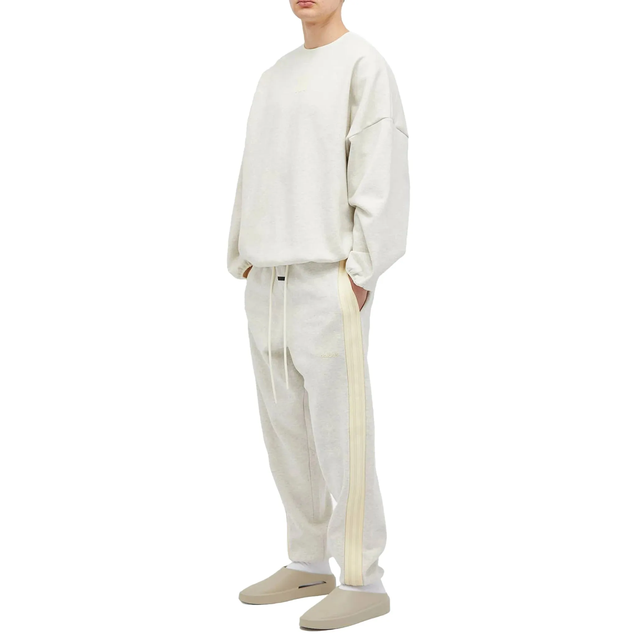 Adidas x Fear of God Athletics Heavy Fleece Oatmeal Heather Sweatpants