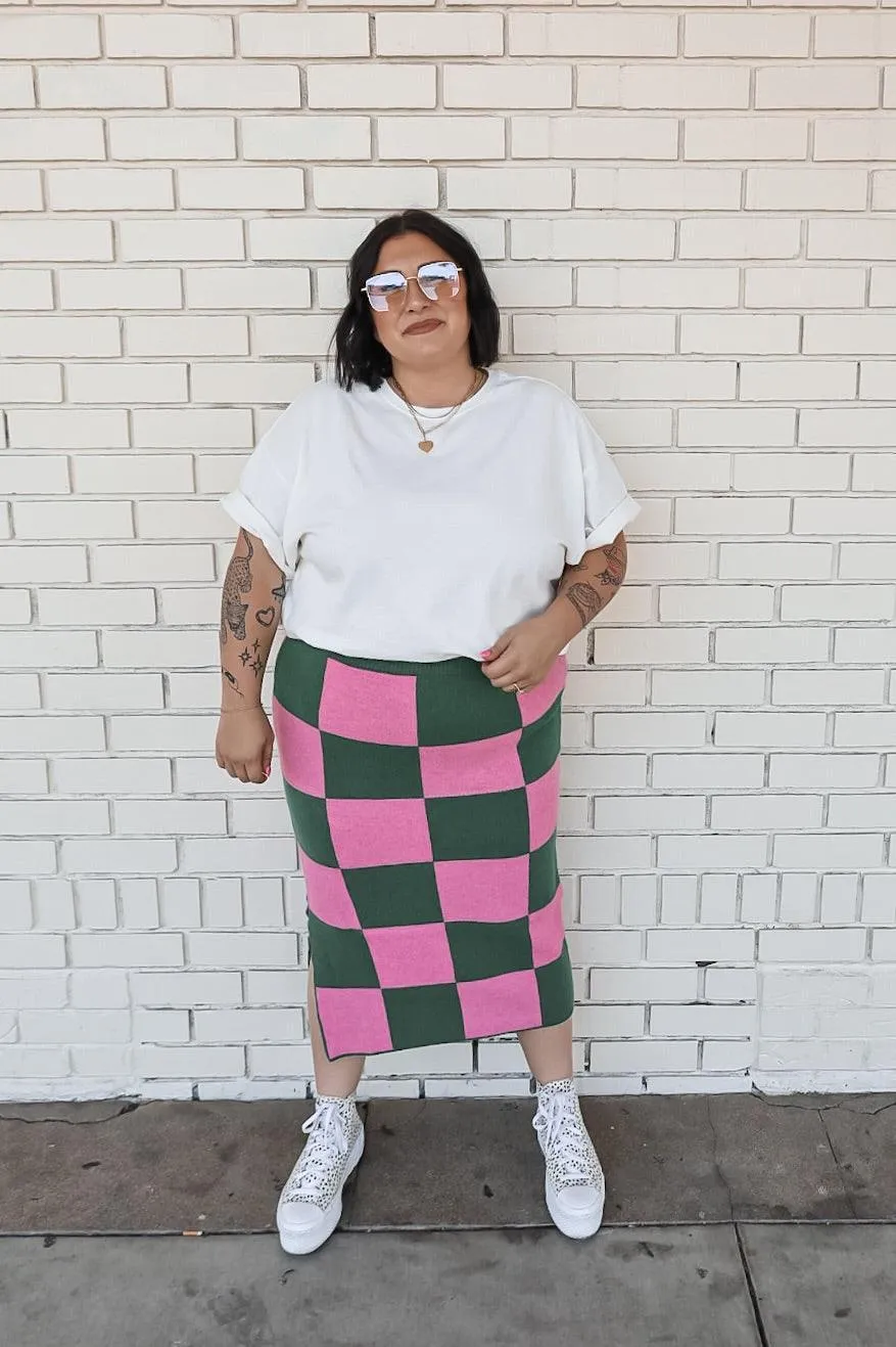 All That Knit Midi Skirt