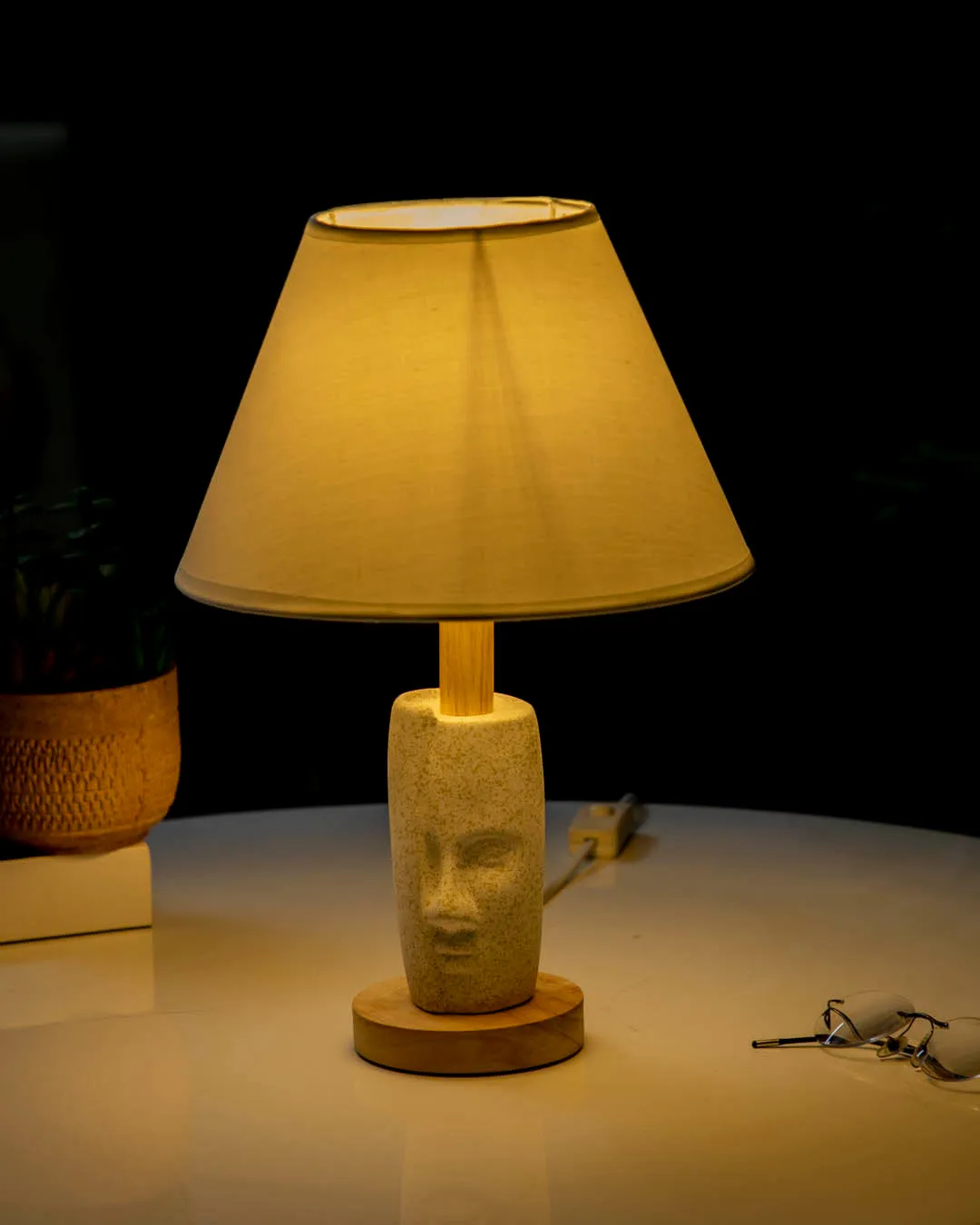 Artistic Expression Table Lamp - White