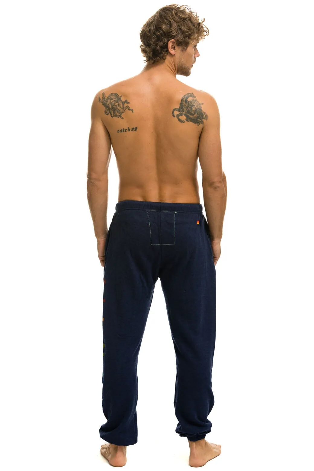 AVIATOR NATION SAN FRANCISCO SWEATPANTS - NAVY