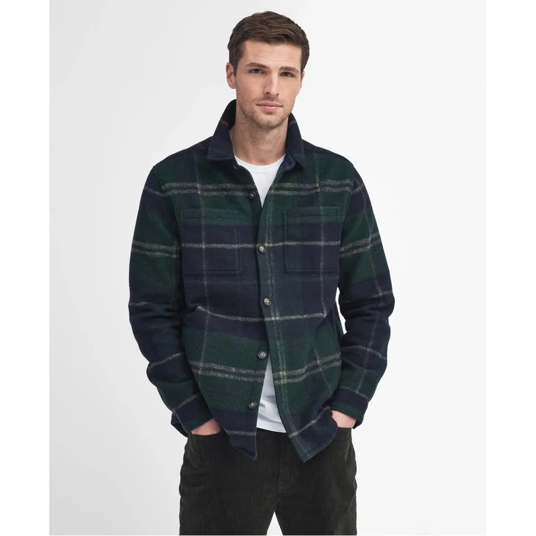 Barbour Chapter Check Overshirt MOS0400 2 Colours