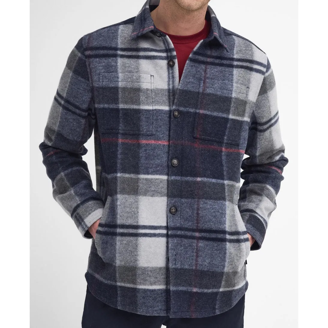 Barbour Chapter Check Overshirt MOS0400 2 Colours