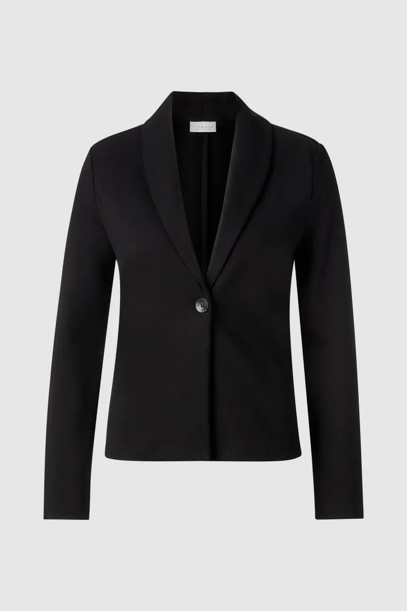 Blazer mit Schalkragen