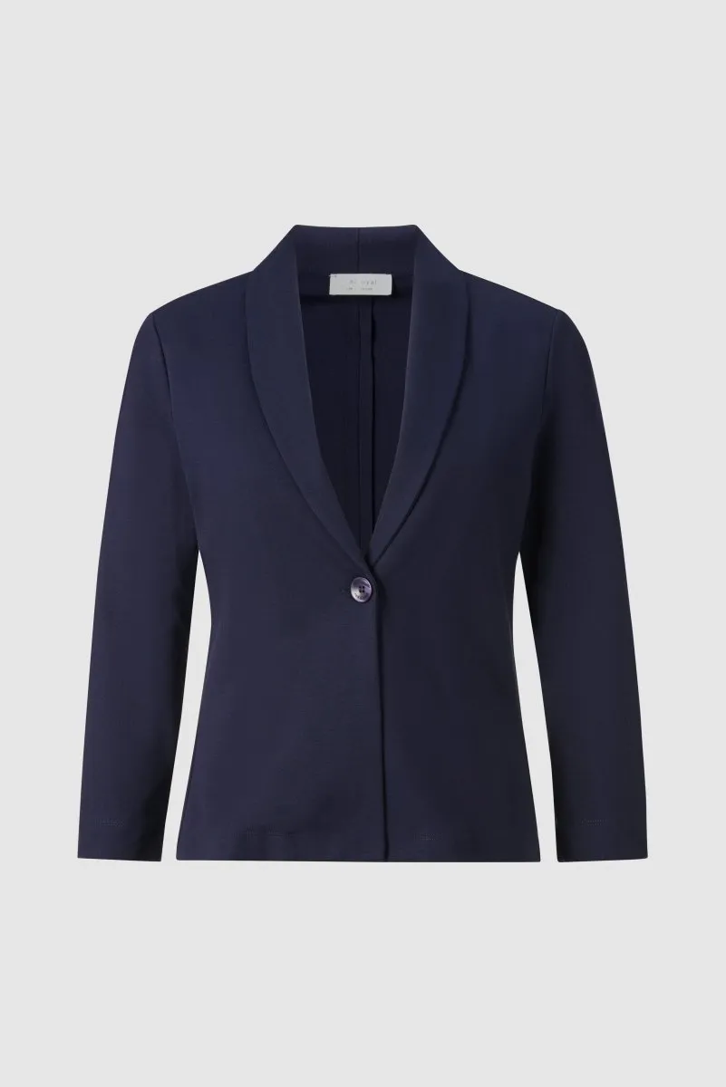 Blazer mit Schalkragen