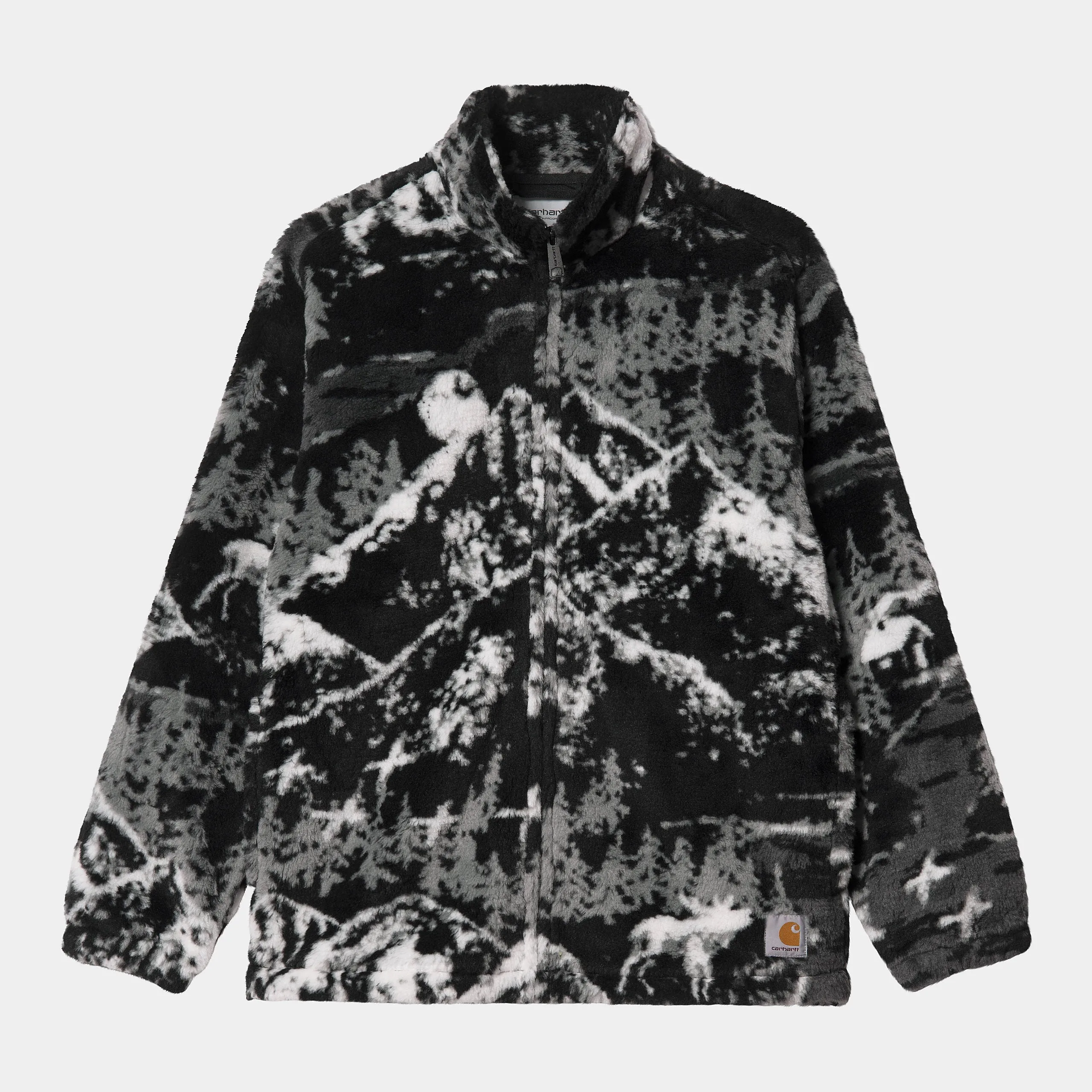 Carhartt WIP - High Plains Liner Fleece Jacket - Jacquard / Black