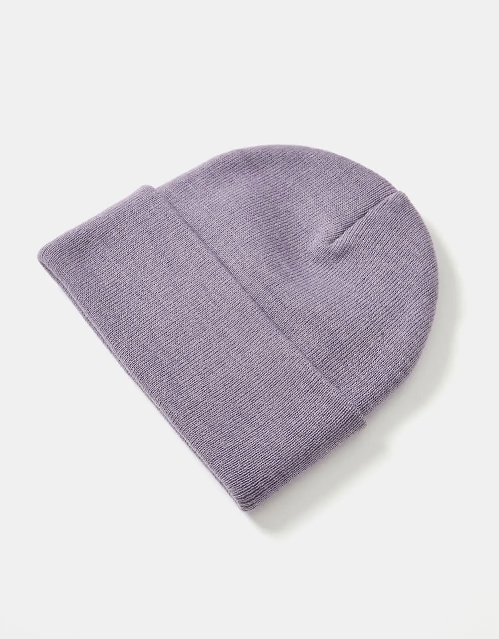 Carhartt WIP Script Beanie - Glassy Purple/Discovery Green