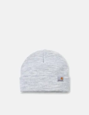 Carhartt-WIP Stratus Low Beanie Hat - Ash Heather