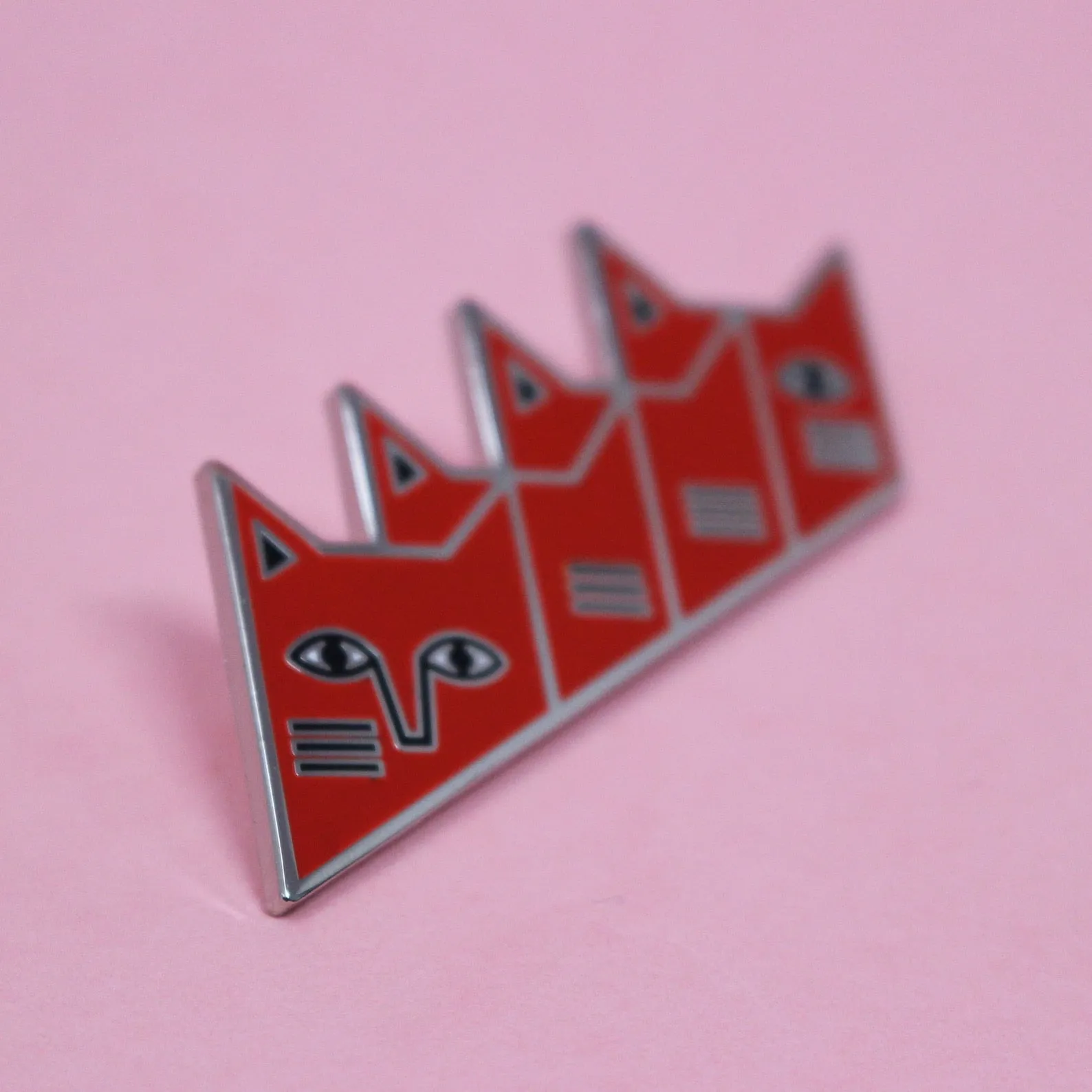 Catwerk Cat Artist Enamel Pin