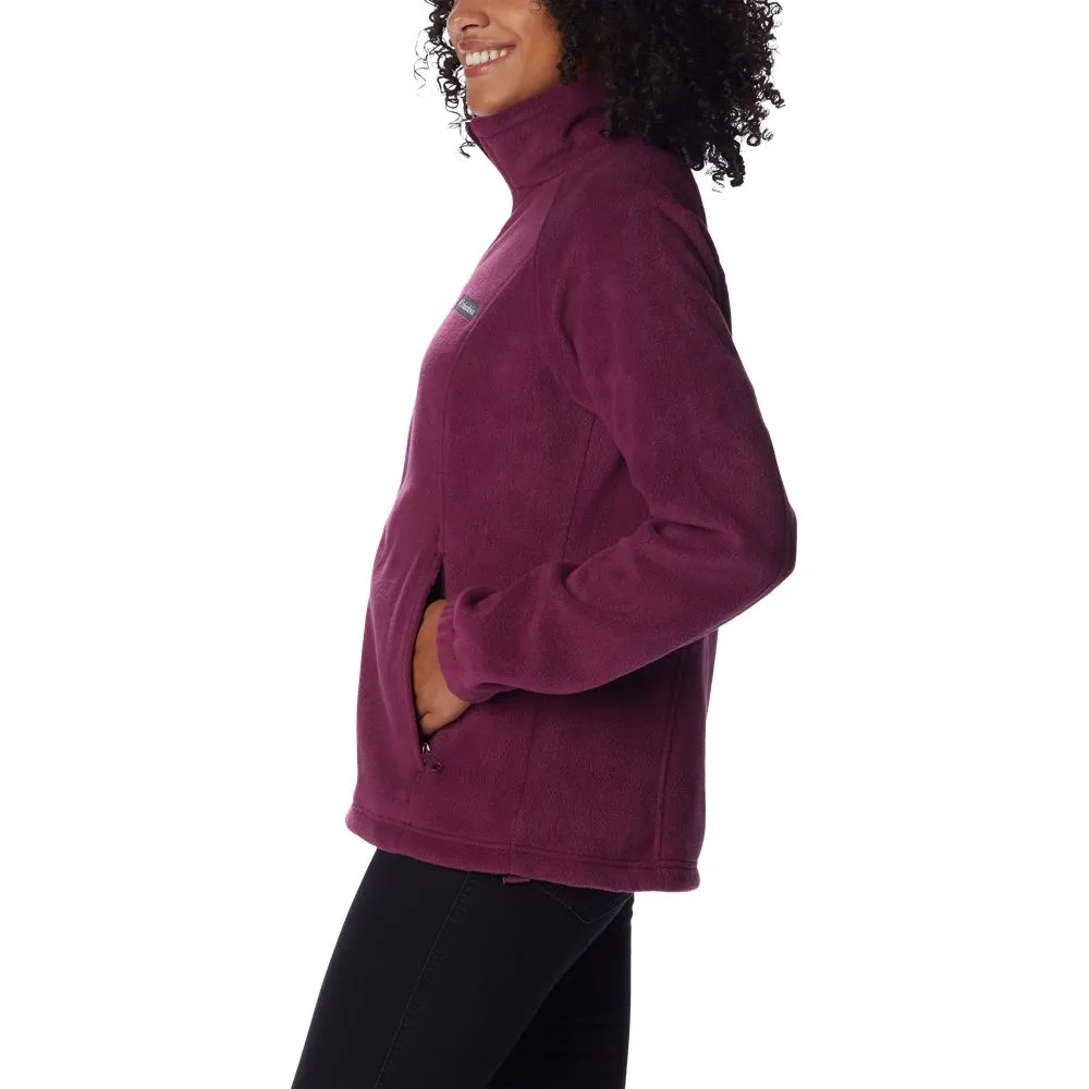 Columbia Benton Springs Full-Zip Fleece Jacket for Ladies - Marionberry - L