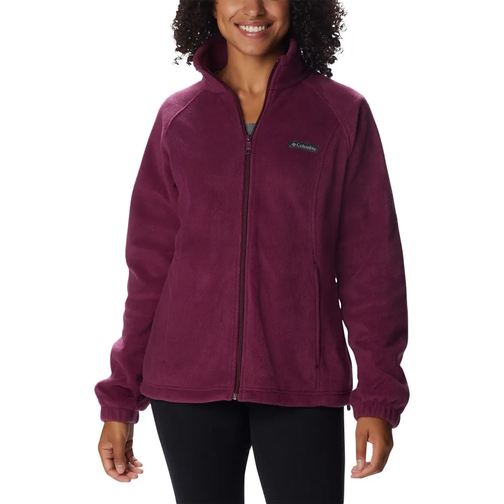 Columbia Benton Springs Full-Zip Fleece Jacket for Ladies - Marionberry - L