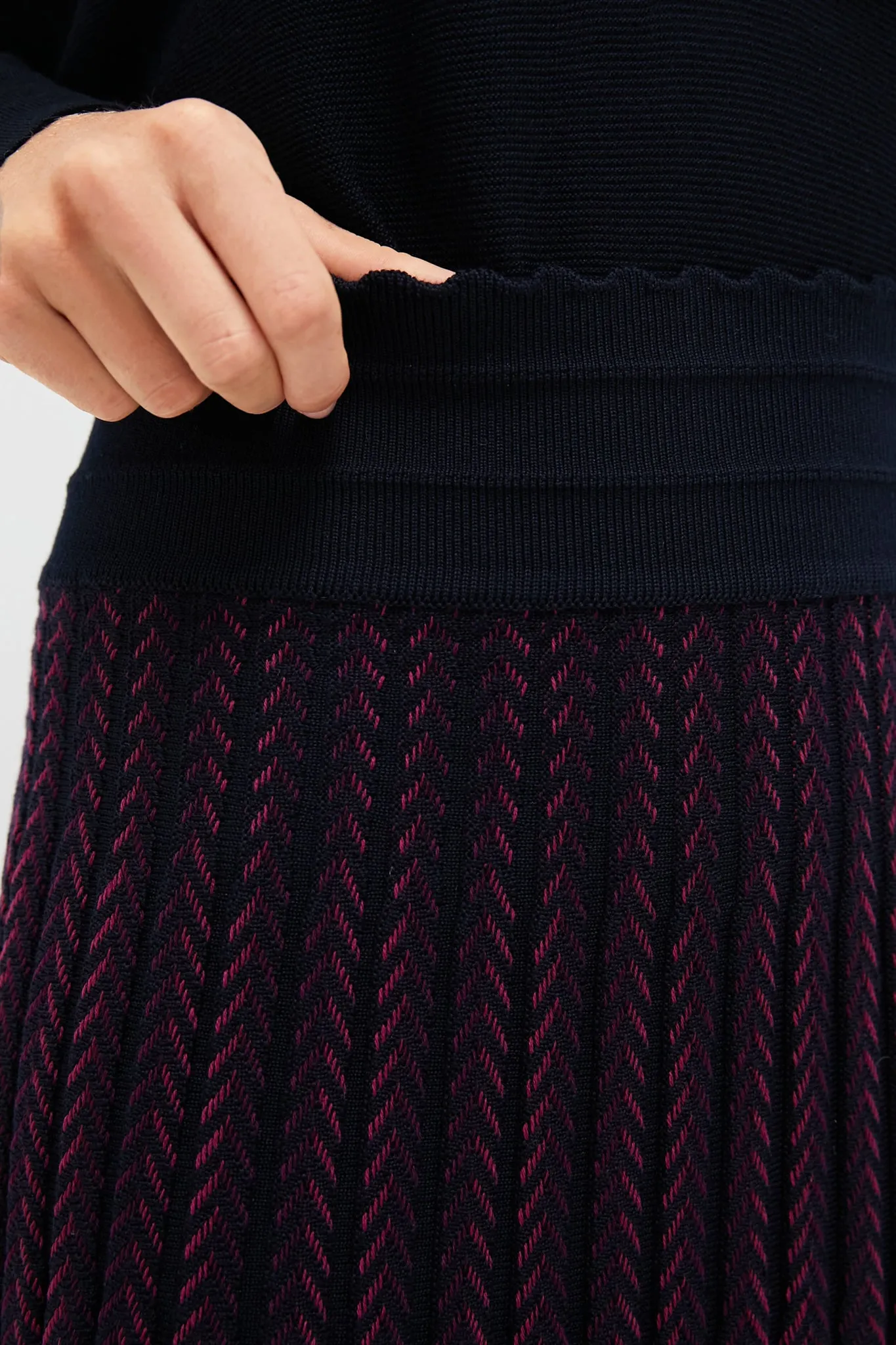 Crimson Bijou Skirt