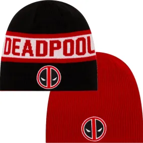 Deadpool Reversible Marvel Comics Beanie