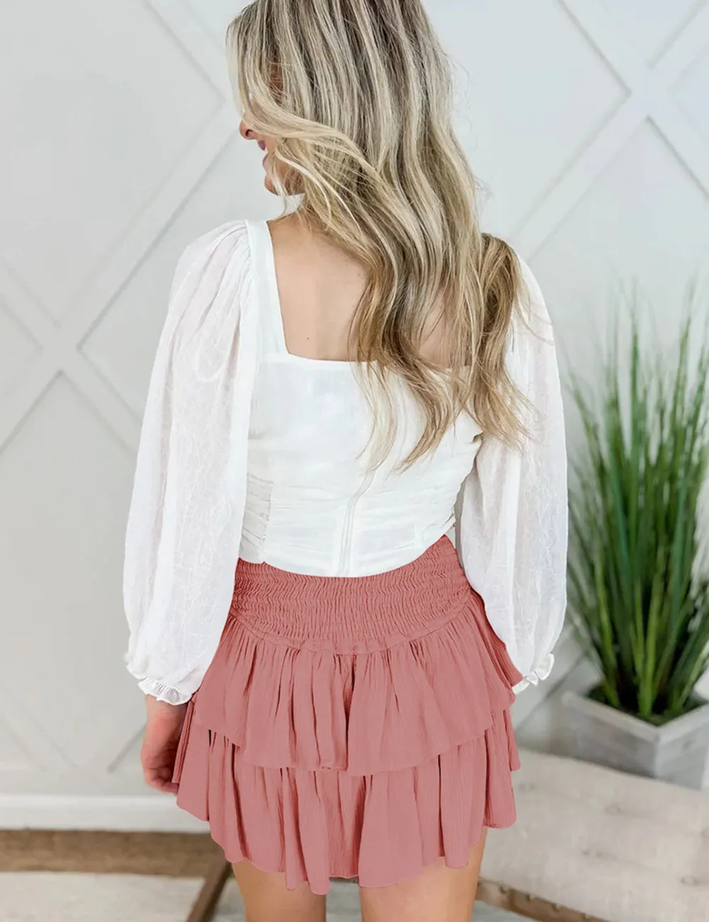 Delilah Ruffle Mini Skirt