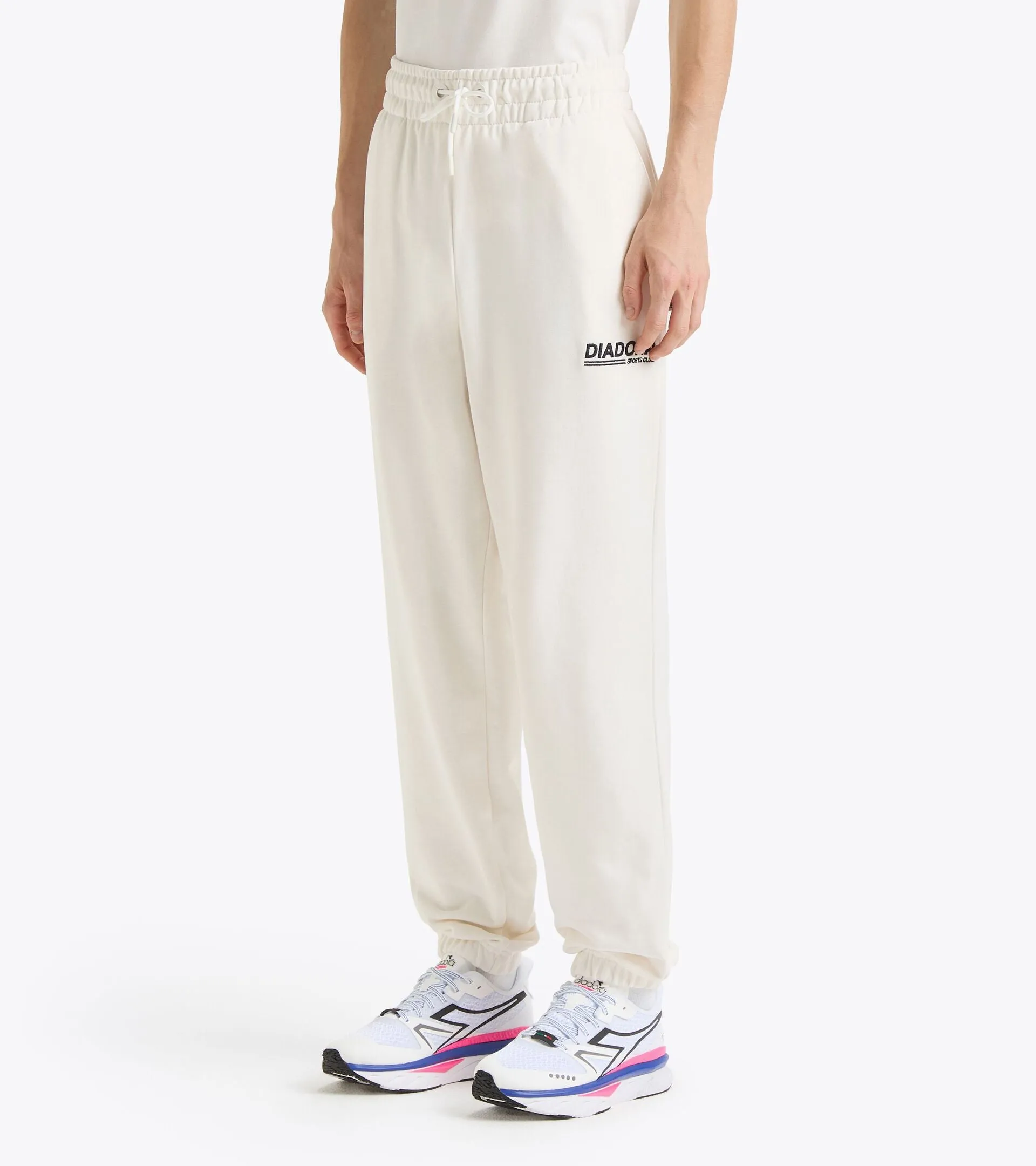 Diadora Pants Legacy Sweatpants 'White Alyssum'