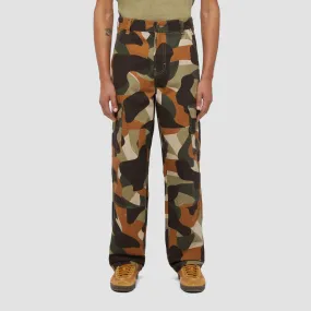 Dickies Duck Canvas Camo Cargo Pants Imperial Green