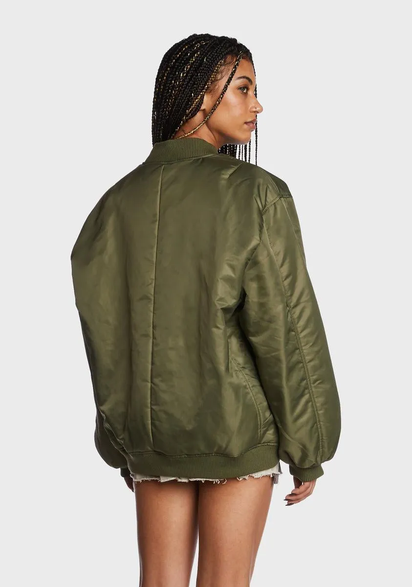 Down For The Count Bomber Jacket