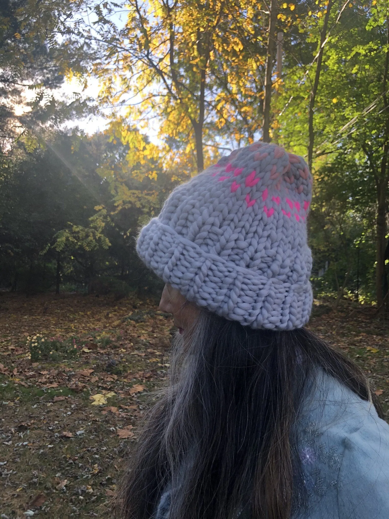 Edelweiss Hat with 3 colors - Merino