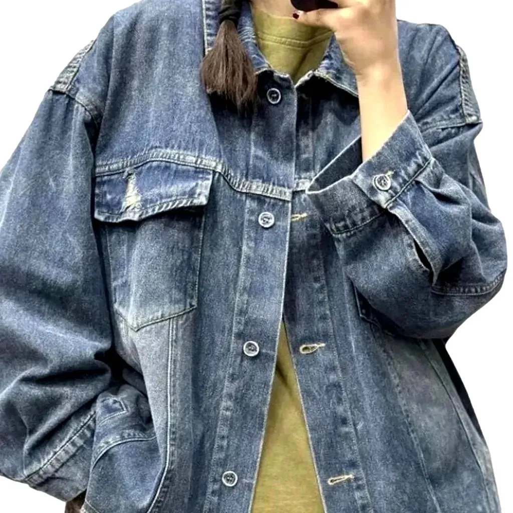 Embrace comfort with oversized chore jacket