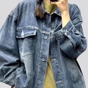 Embrace comfort with oversized chore jacket