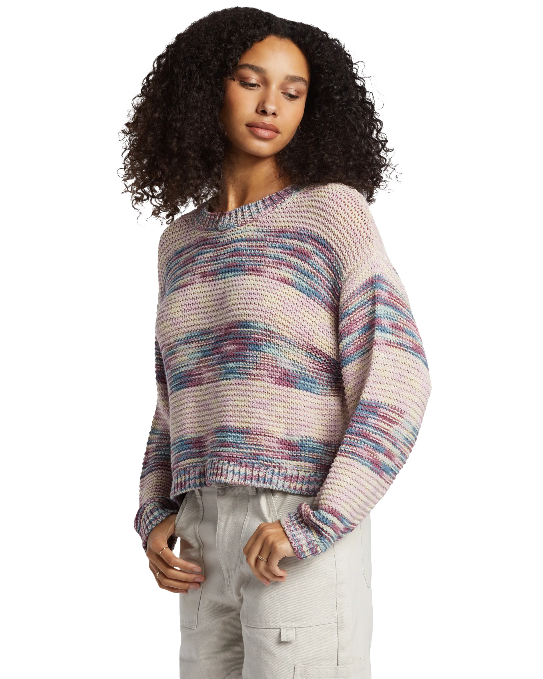 Fade Out Jumper in Blue Shadow