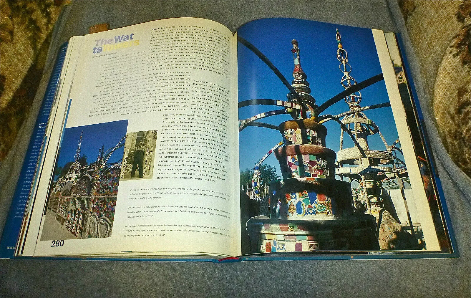 Fantasy Worlds : palaces, bizarre sanctuaries, colorful sculpture garden outsider art hardcover book (Taschen: English, German and French Edition)