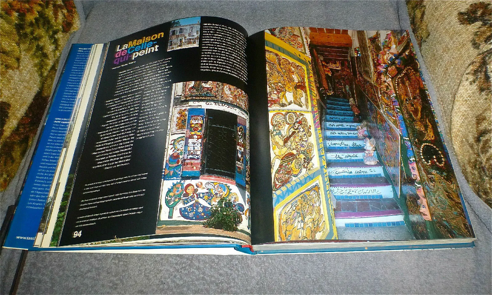 Fantasy Worlds : palaces, bizarre sanctuaries, colorful sculpture garden outsider art hardcover book (Taschen: English, German and French Edition)