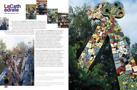 Fantasy Worlds : palaces, bizarre sanctuaries, colorful sculpture garden outsider art hardcover book (Taschen: English, German and French Edition)