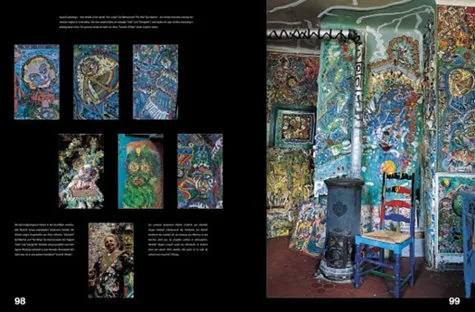 Fantasy Worlds : palaces, bizarre sanctuaries, colorful sculpture garden outsider art hardcover book (Taschen: English, German and French Edition)