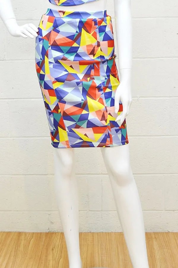 Geometric Skirt (6pcs)