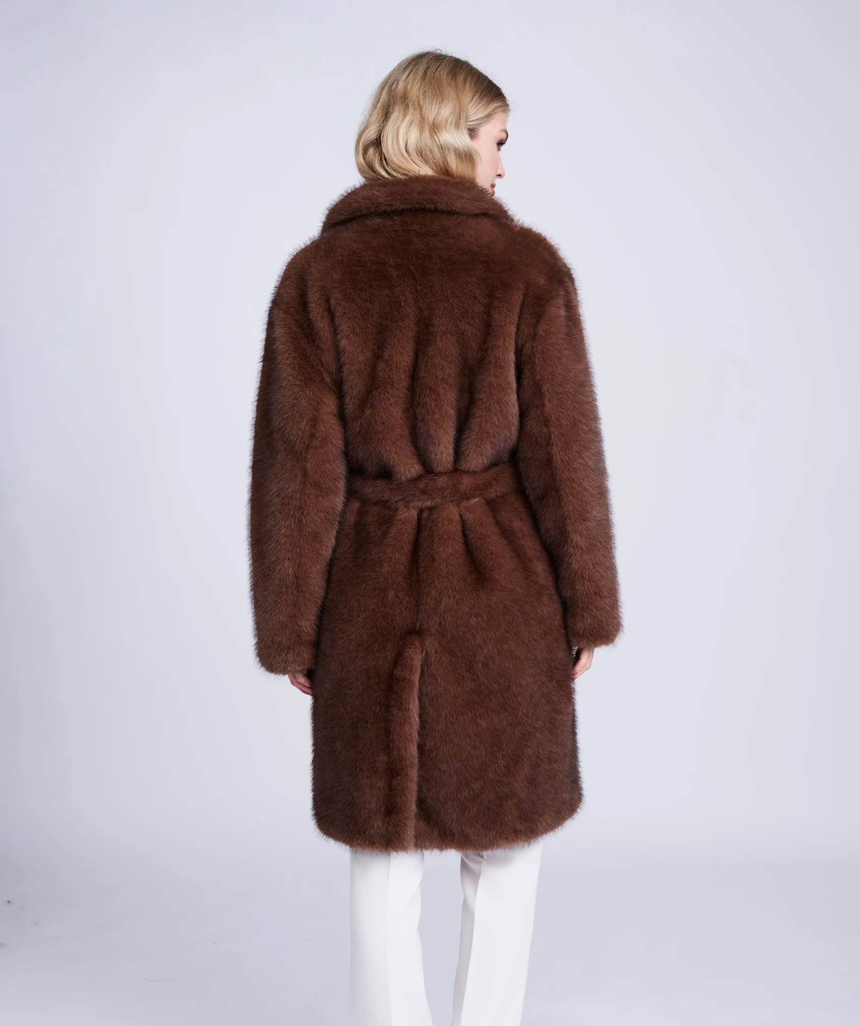 Gianella Coat - Brown