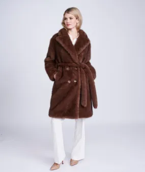 Gianella Coat - Brown