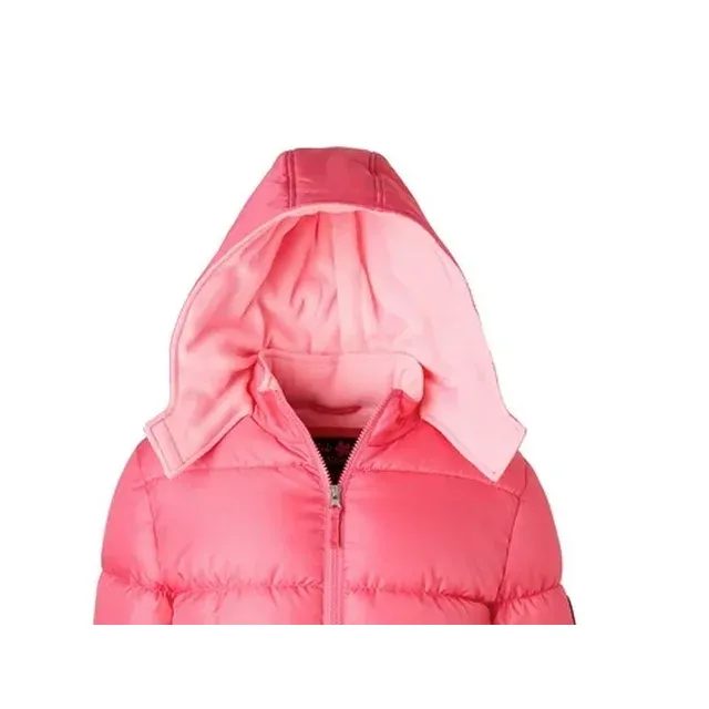 Girls Hooded Ripstop Winter Puffer Coat