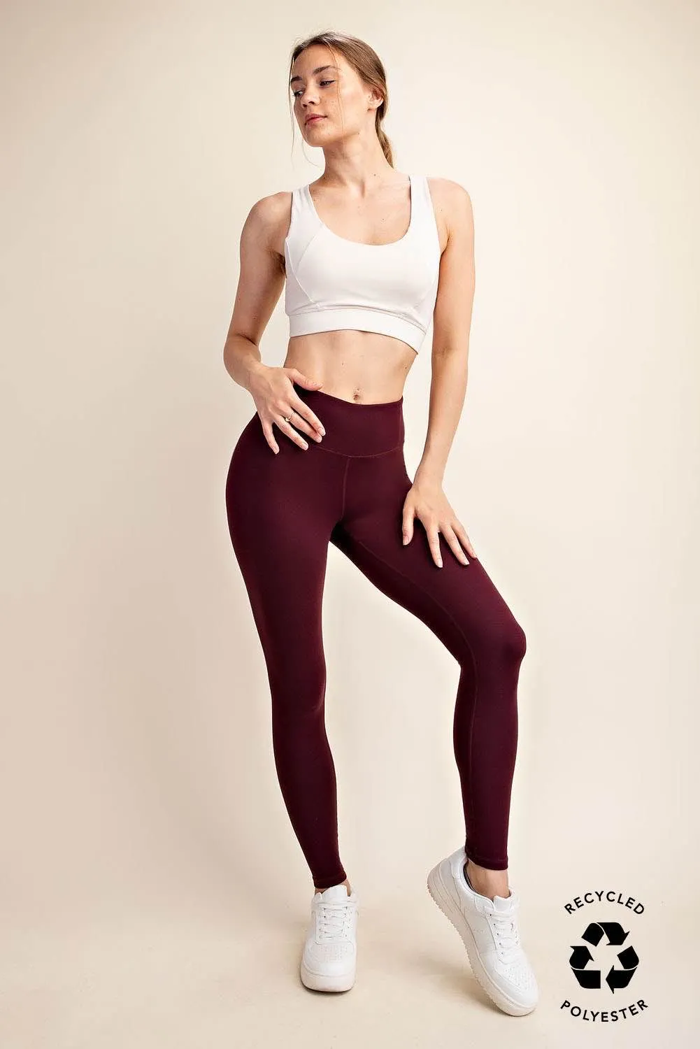 High Waist Basic Yoga Leggings