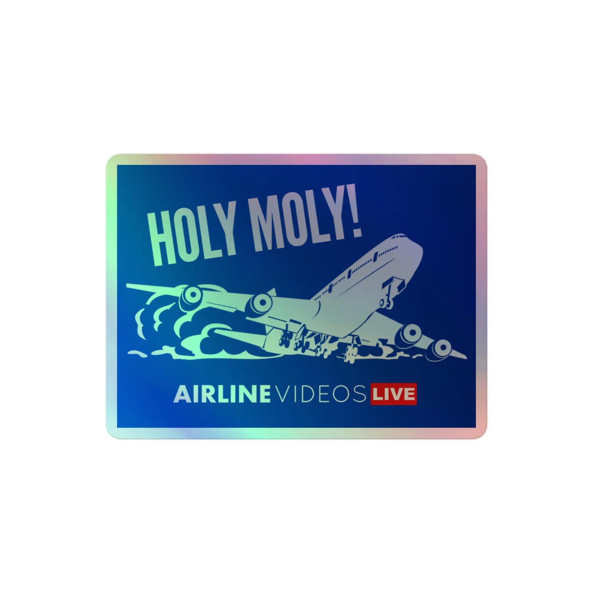 HOLY MOLY! Holographic stickers