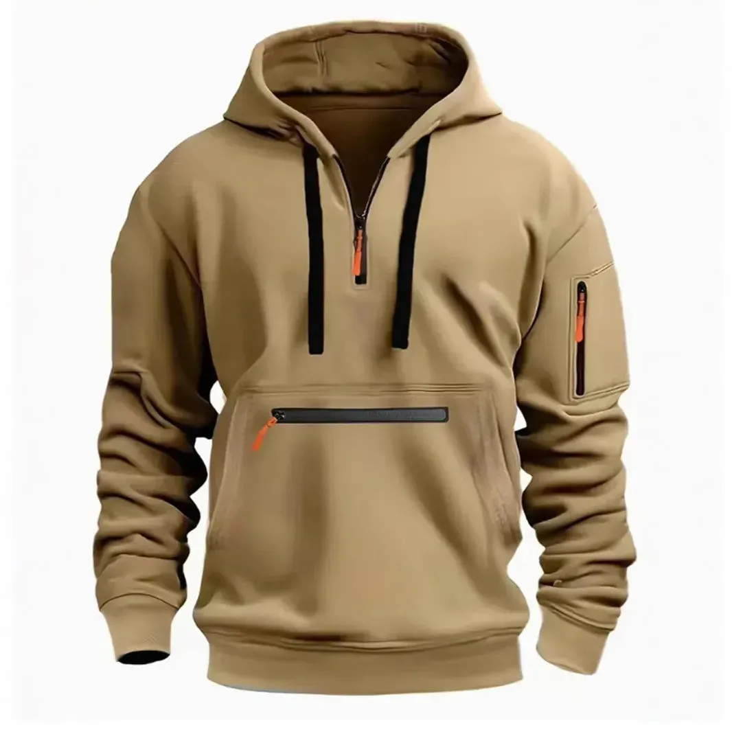 Hooded Fashion Casual Pullover