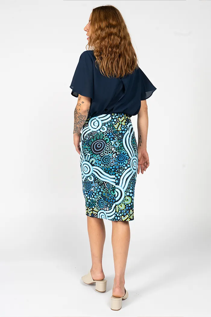 Hopkins River Pencil Skirt