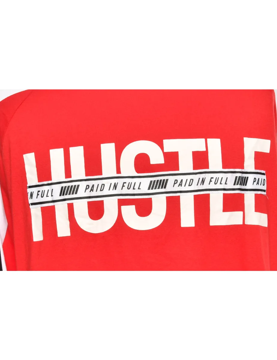 Hustle Printed T-shirt - L