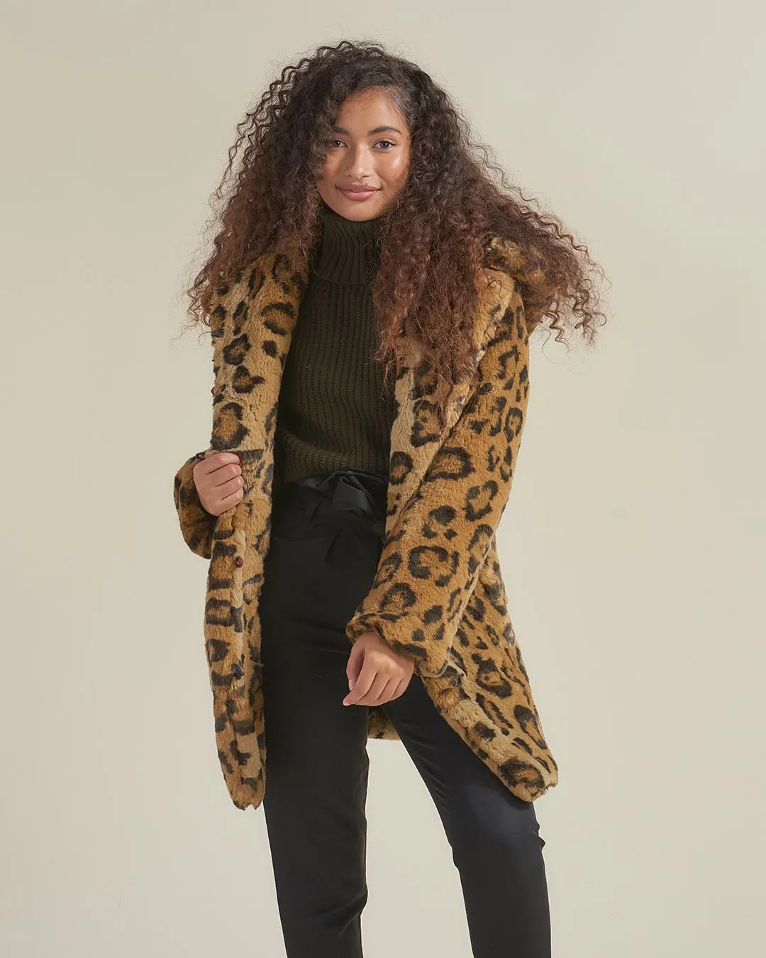 Jaguar Luxe Classic Faux Fur Coat | Women's