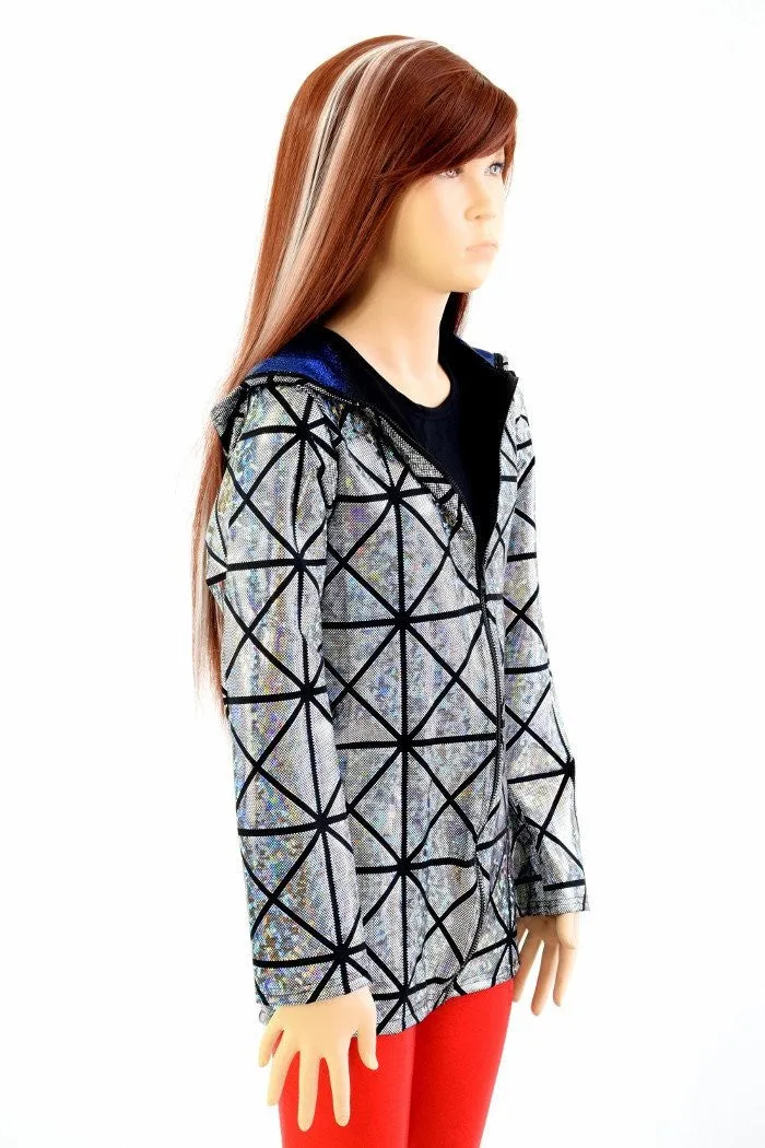 Kids Cracked Tile Long Sleeve Jacket