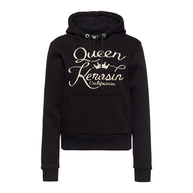 King Kerosin Queen Kerosin Q California Ladies Hoodie Black