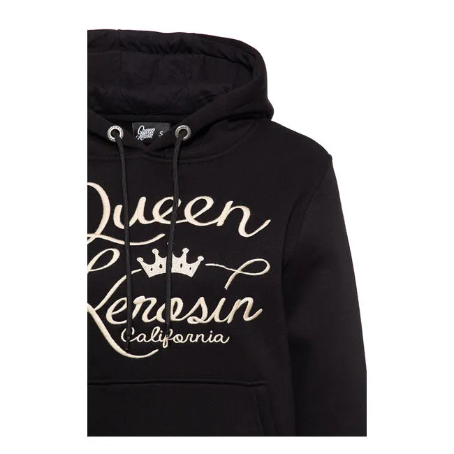 King Kerosin Queen Kerosin Q California Ladies Hoodie Black