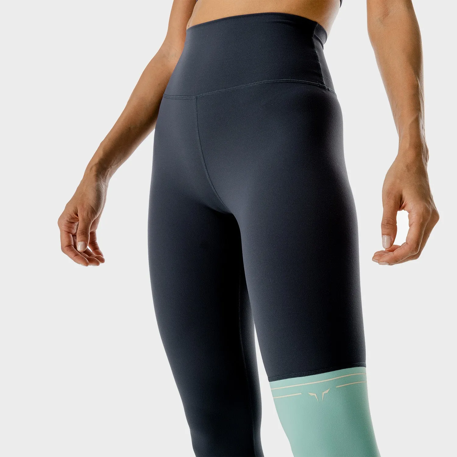 LAB360° Colour Block Leggings - Blue Nights