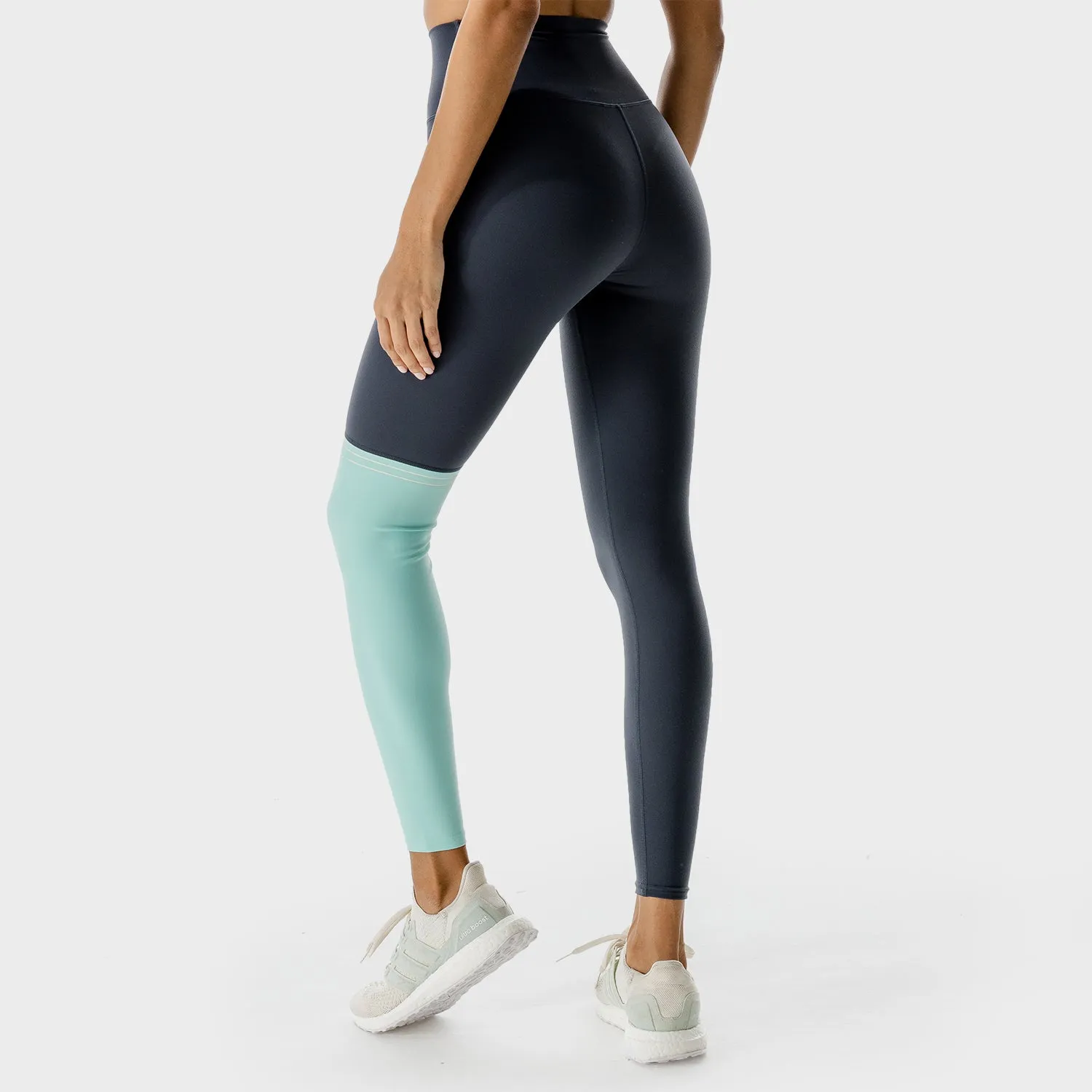 LAB360° Colour Block Leggings - Blue Nights