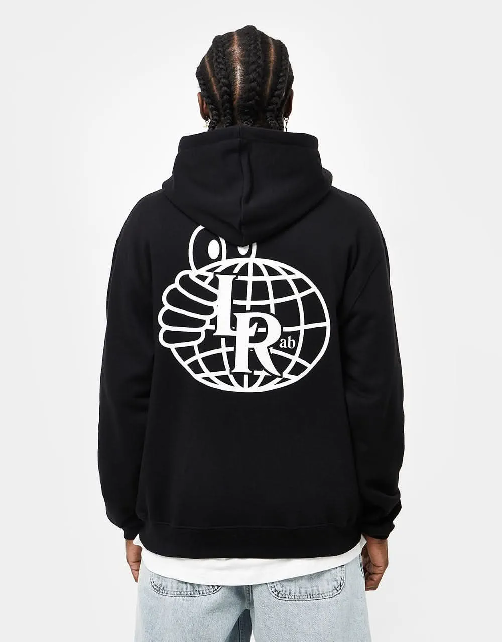 Last Resort AB Atlas Monogram Pullover Hoodie - Black