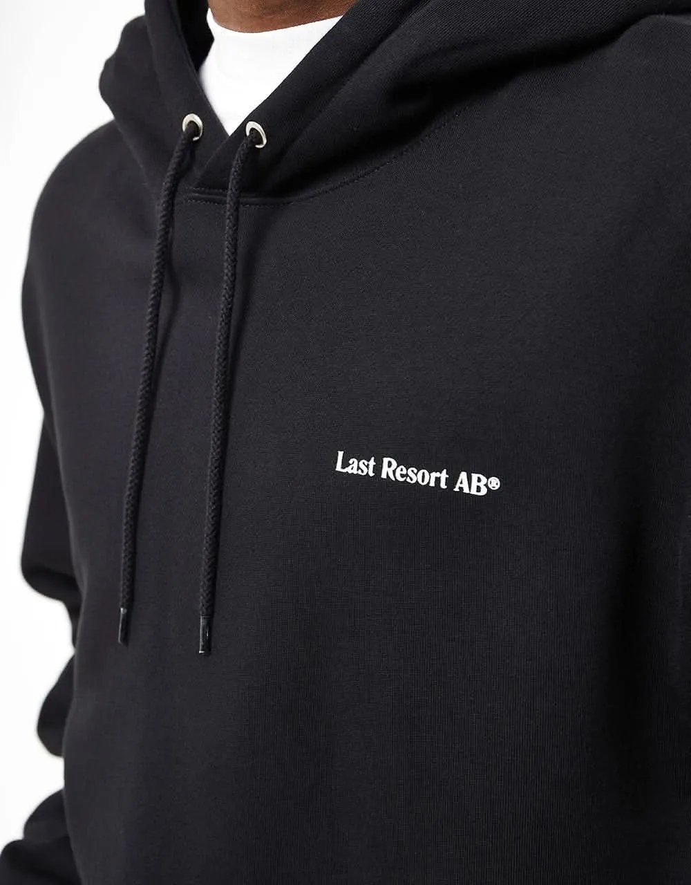 Last Resort AB Atlas Monogram Pullover Hoodie - Black