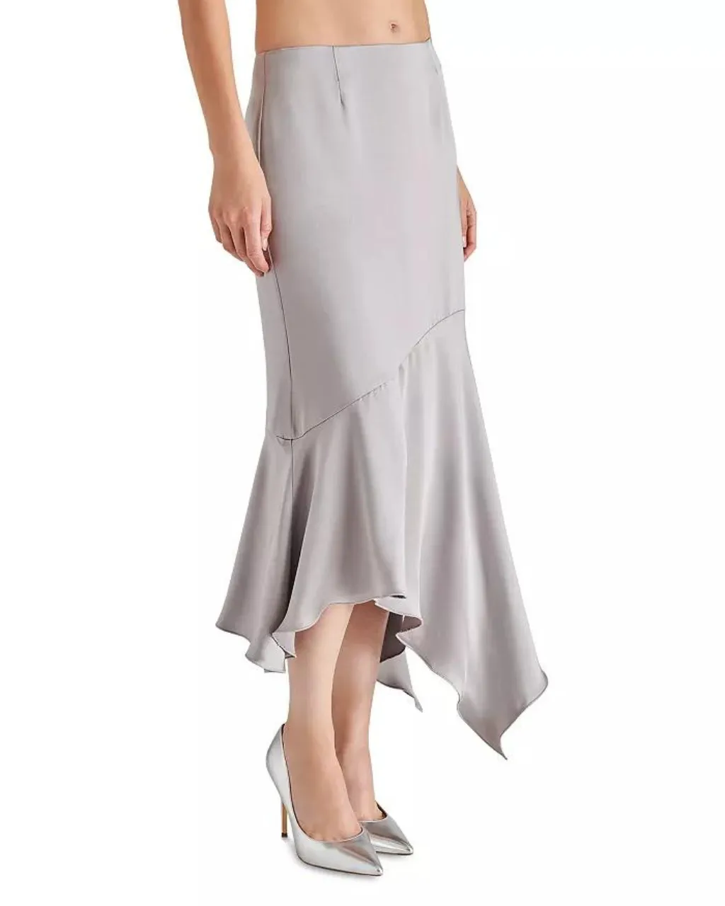 Lucille Midi Skirt Grey